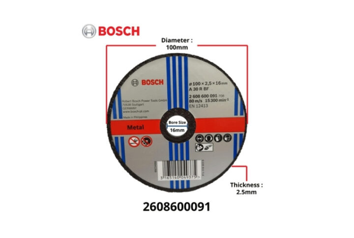 Bosch Expert for Metal Cutting Disc with Straight Center